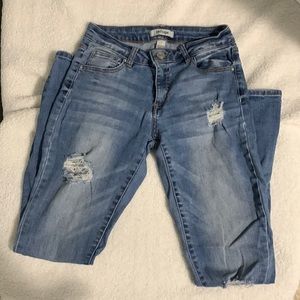 Refuge Ripped Skinny Jeans